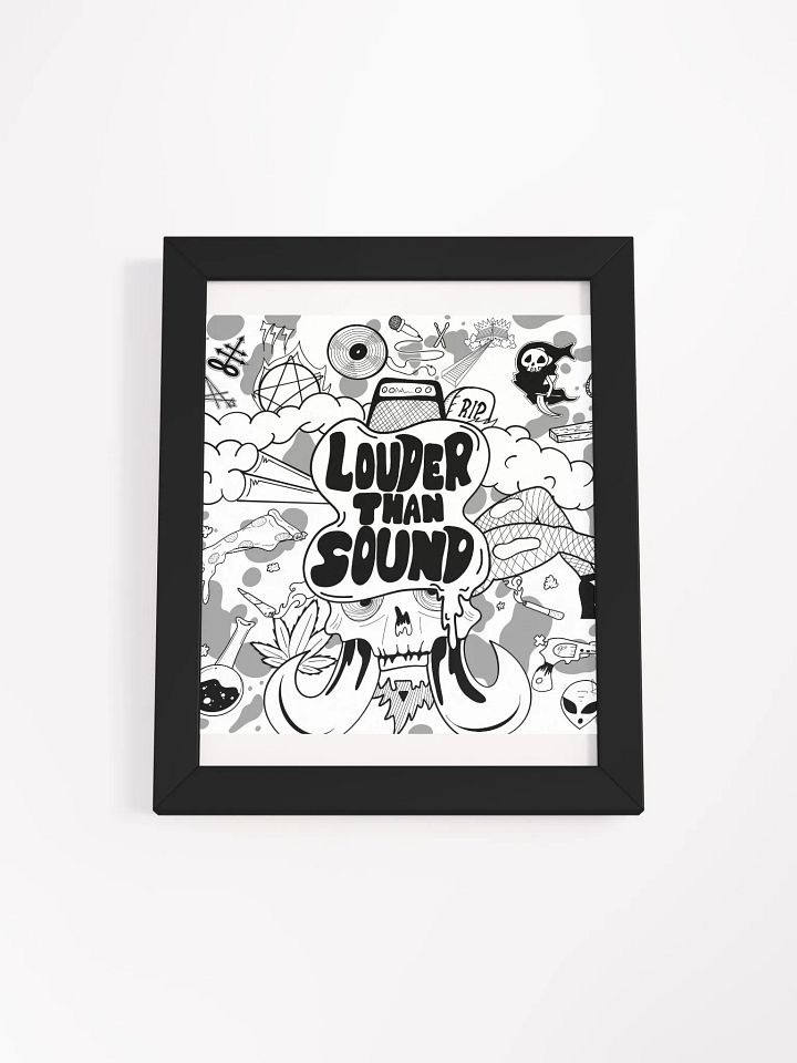 Louder Than sound - FRAMED product image (5)