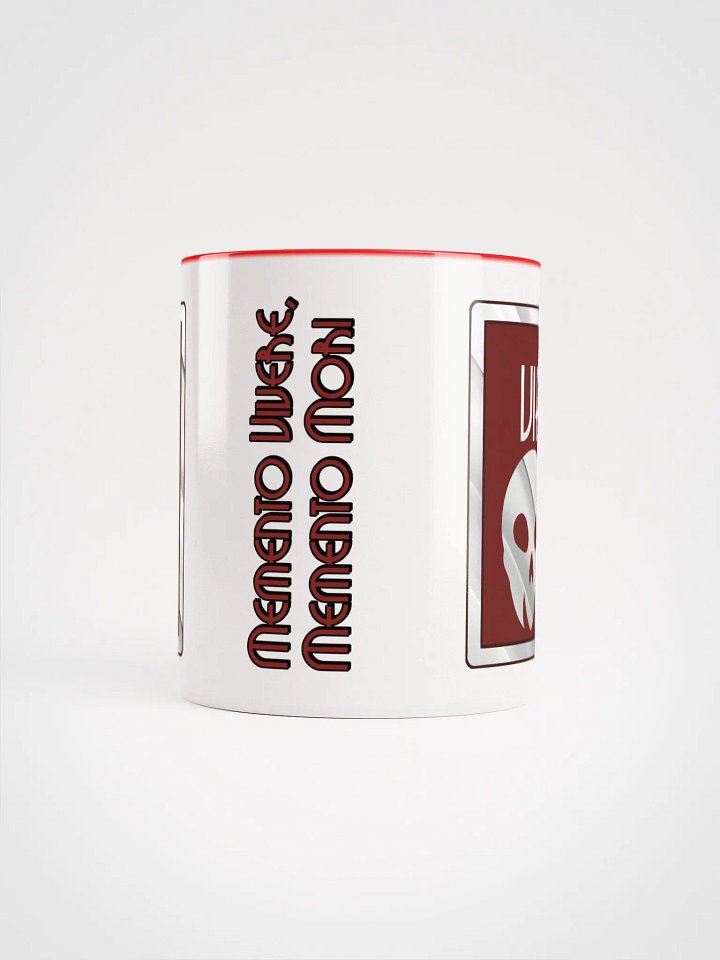 Hotel Calaveras VIP Ceramic Mug (White & Red) product image (2)