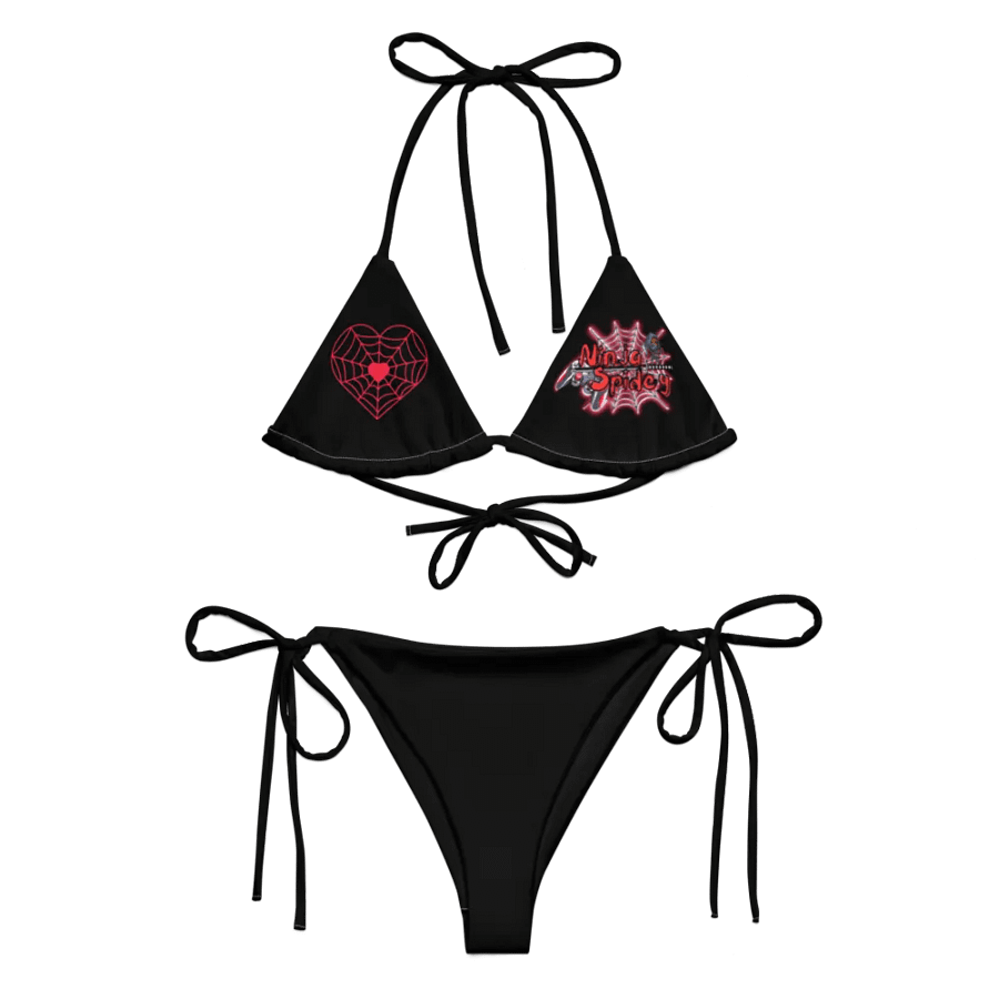NinjaSpidey Black String Bikini product image (4)