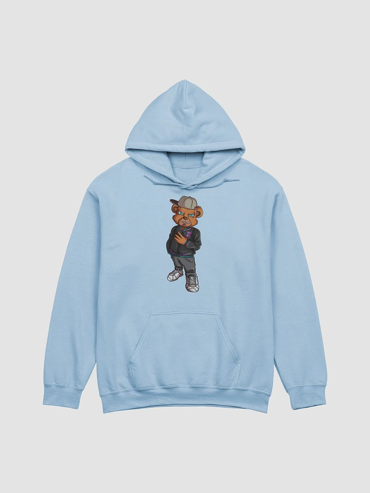 Standing Bear Light Blue Classic Hoodie product image (1)