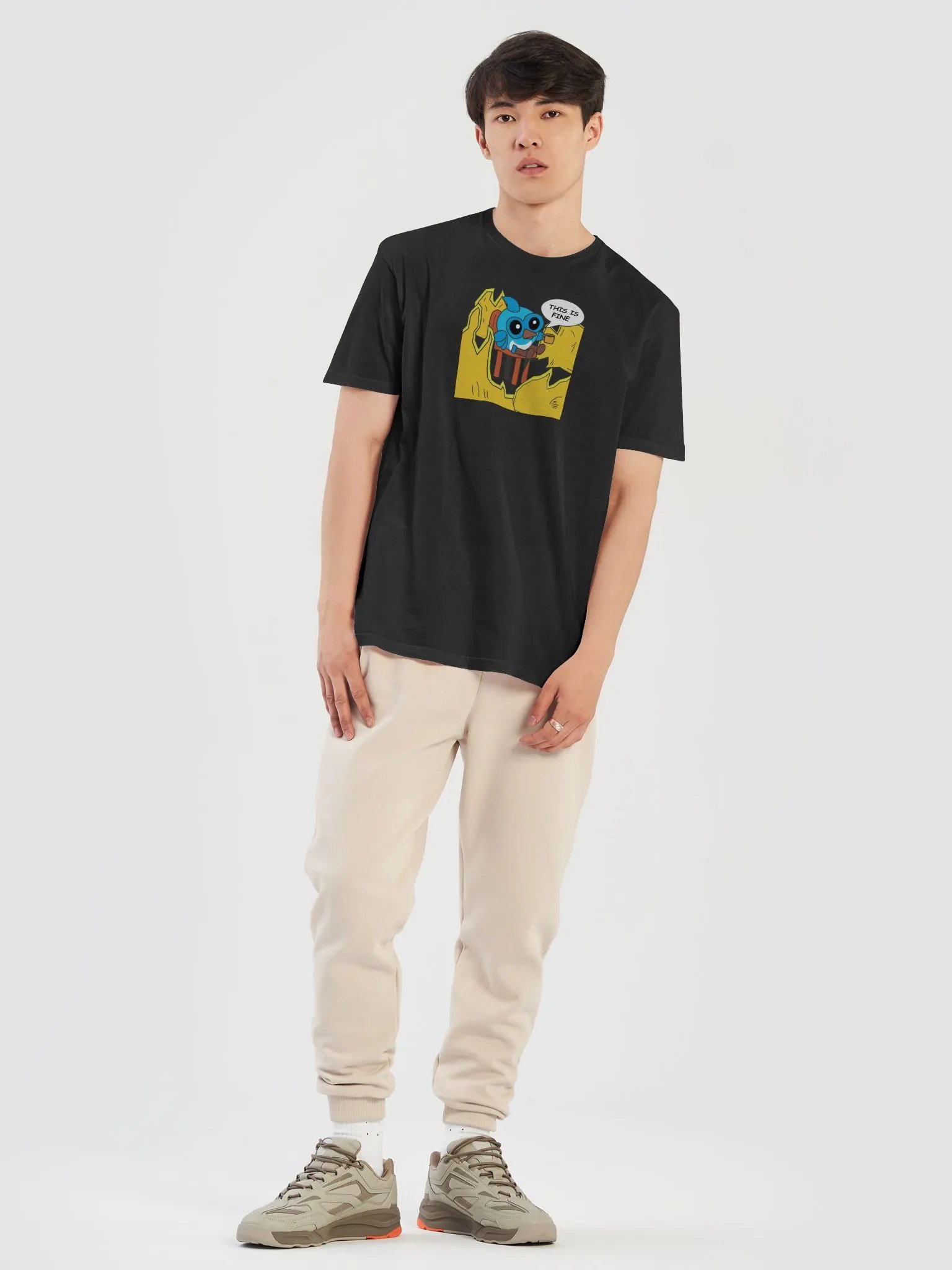 D-VELOPER T-shirt Dash "This is fine" edition product image (15)