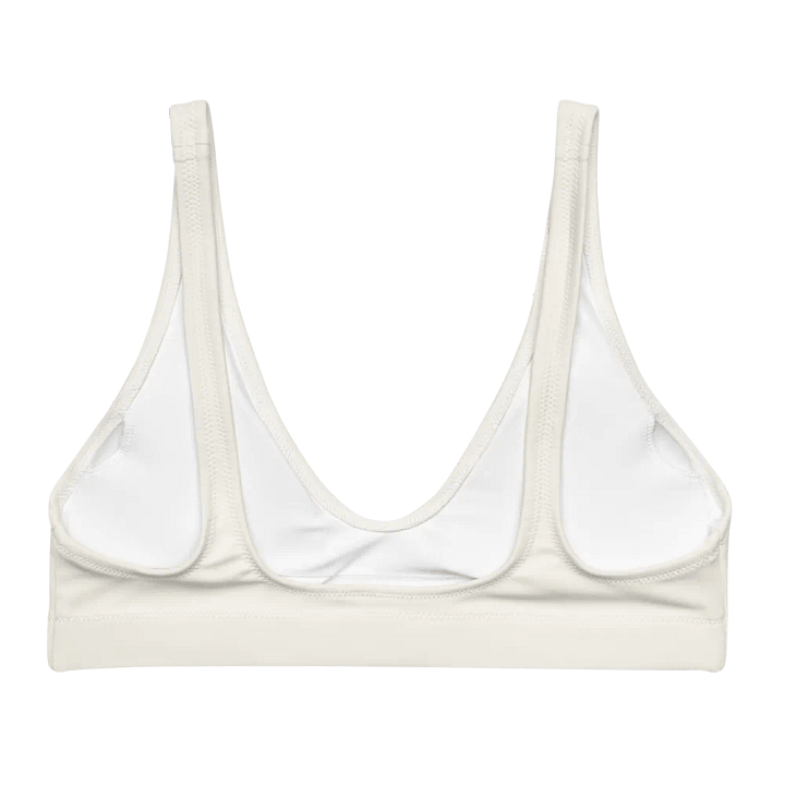 Cream Padded Bikini Top product image (2)