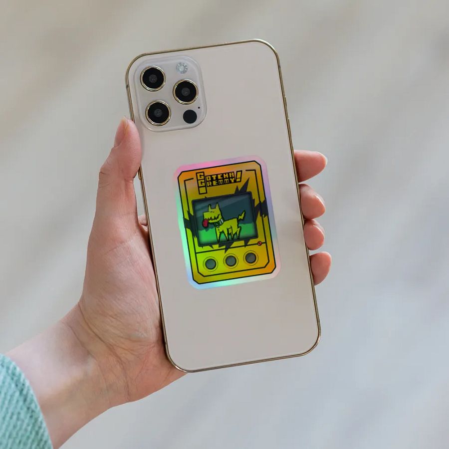 Gotcha Gremmy! [RARE Yellow/Black] - Sticker product image (6)