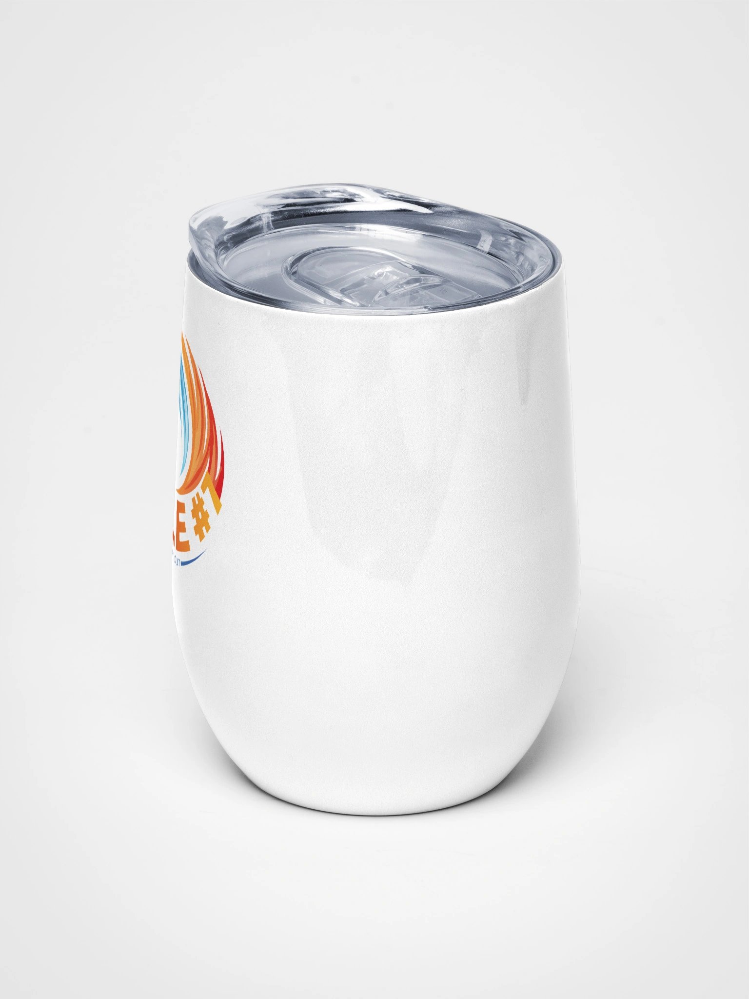 Rule # 7 Wine Tumbler Blue and Orange product image (5)