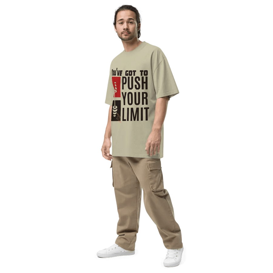 You've got to push your limit faded tee product image (6)