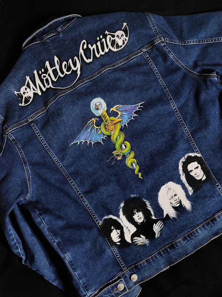 Motley Crue customised jacket product image (1)