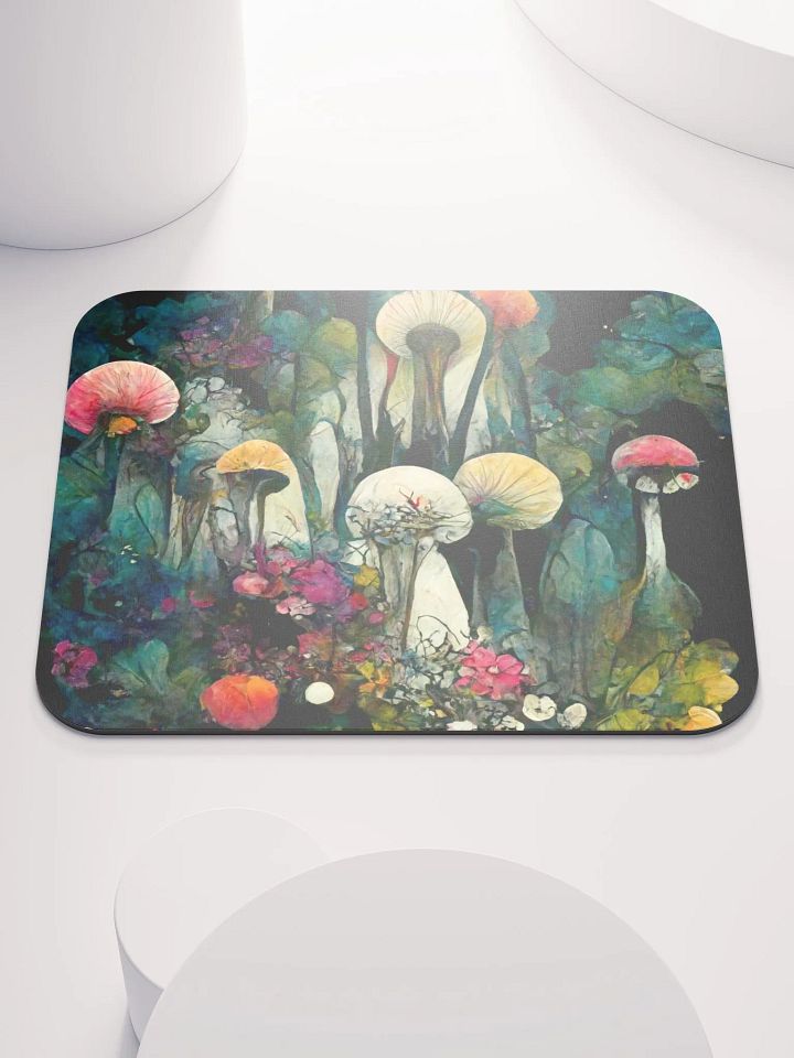 Enchanted Mushroom Grove Mouse Pad product image (1)