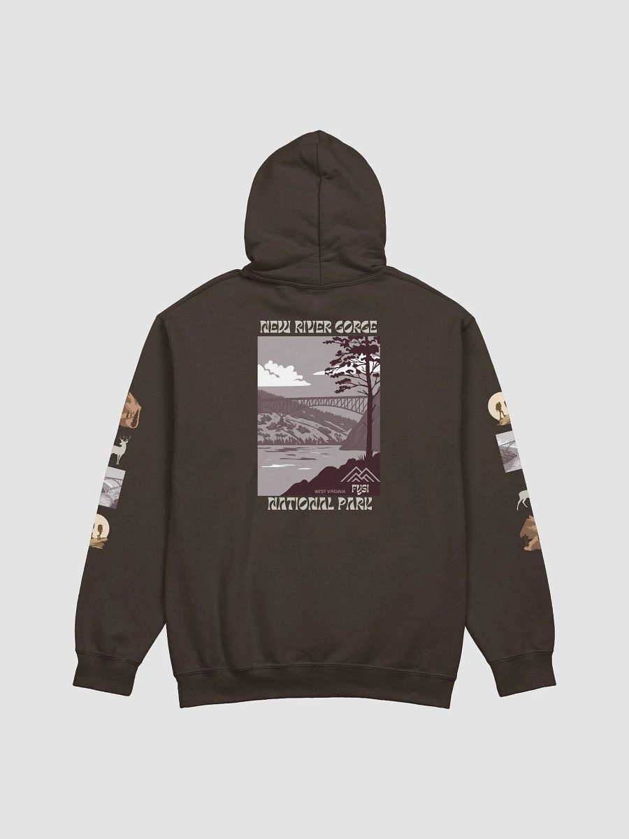 New River Gorge classic organic hoodie product image (2)