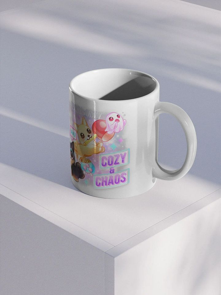 Cozy and Chaos Glossy Mug product image (2)
