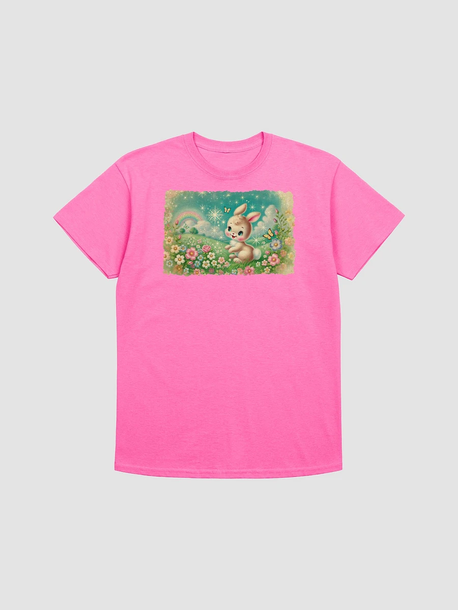 Bunny Rainbow Adult Unisex T-Shirt product image (2)