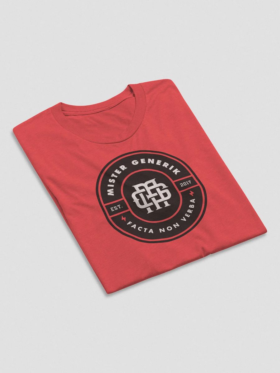 Mister Generik Monogram Badge Unisex T-Shirt product image (3)