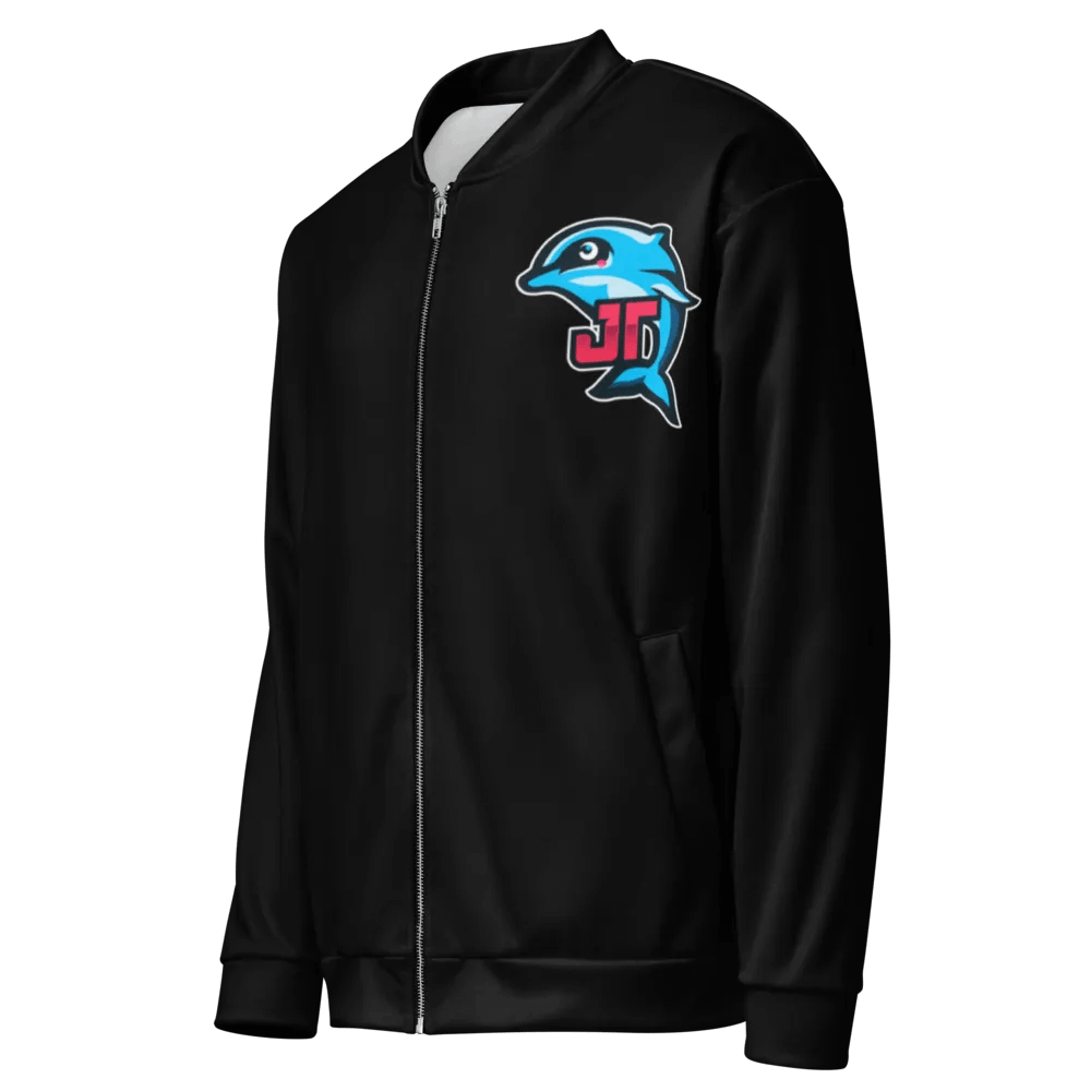 Vibrant Dolphin Dreams Bomber Jacket product image (4)
