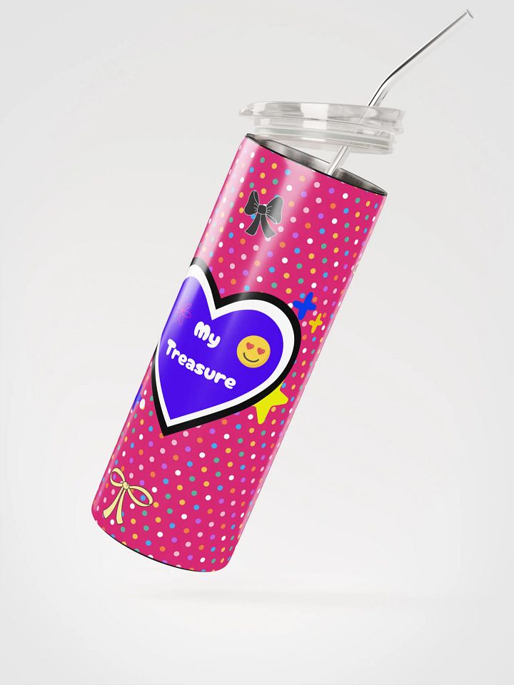 Heartfelt Eco-Friendly 20 oz Tumbler Drinkware Flasks with Insulated Lid, reusable Straw Tumbler product image (2)