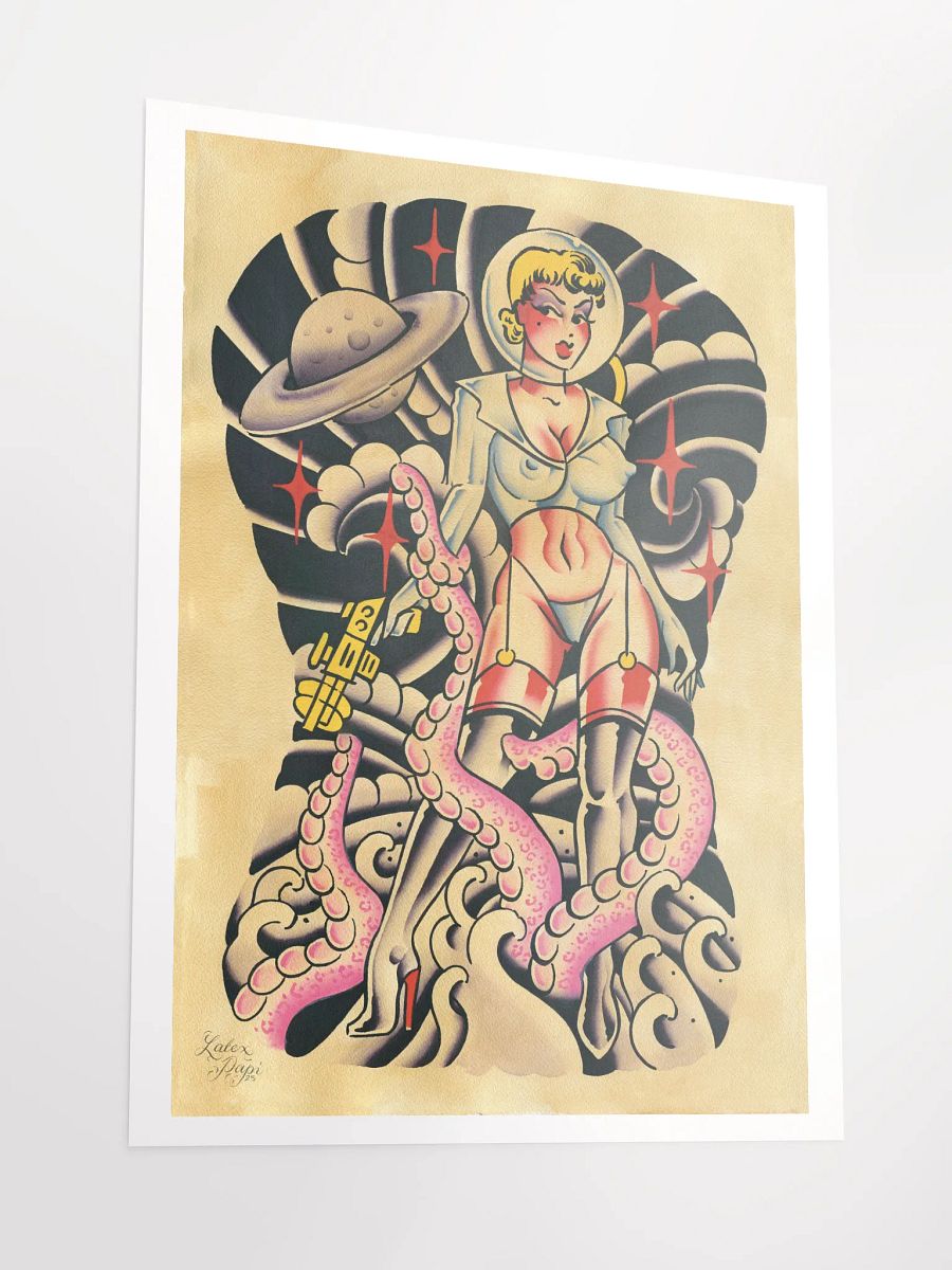 space babe 18x24 print product image (3)
