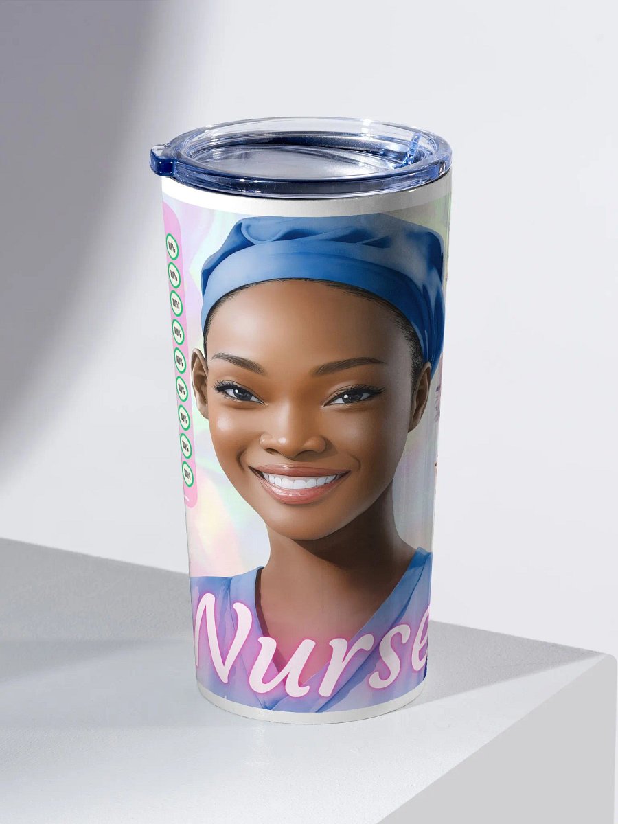 Black Nurse 20 oz Stainless Steel Tumbler product image (3)