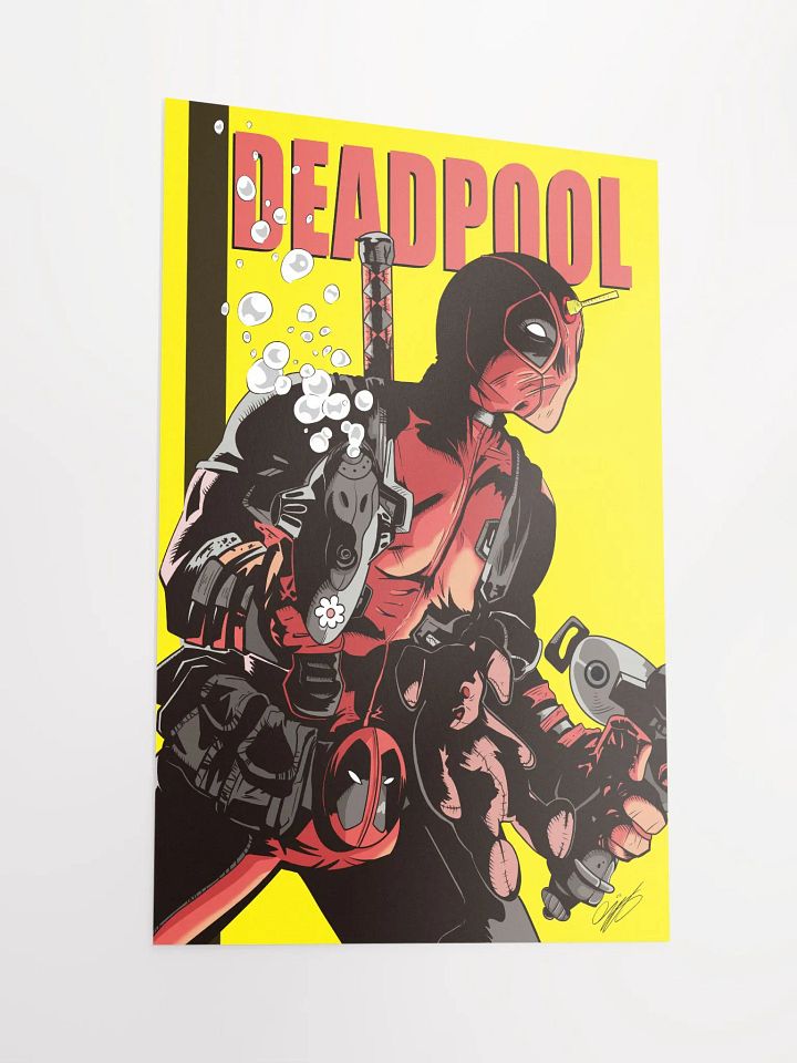 Deadpool Teddy Print product image (2)