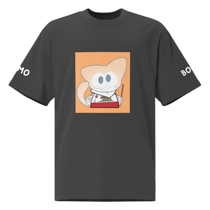 California Cat Oversized Tee product image (1)