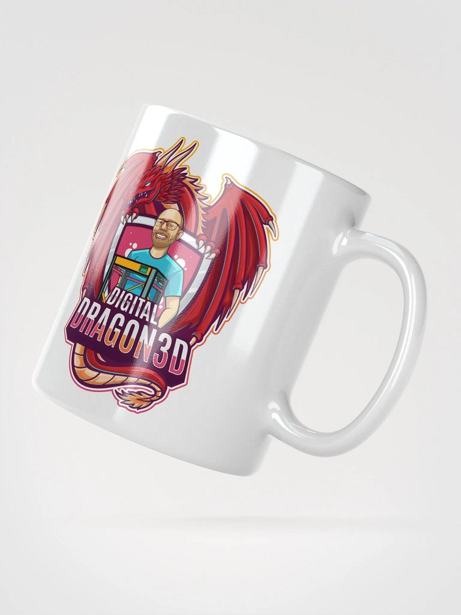 Digital Dragon 3D Coffee Mug product image (5)
