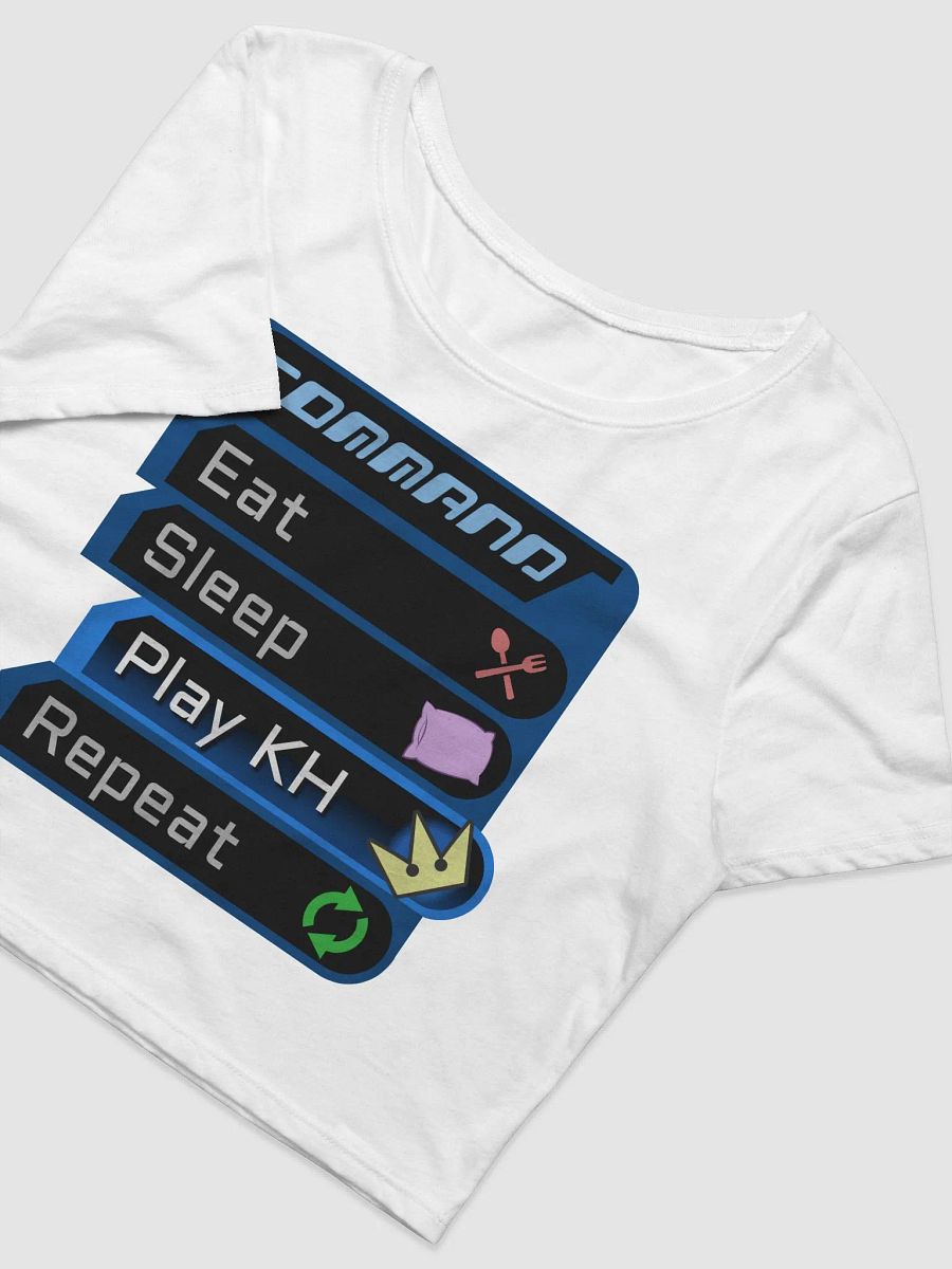 KH Command Menu Short Sleeve Crop T-Shirt product image (2)