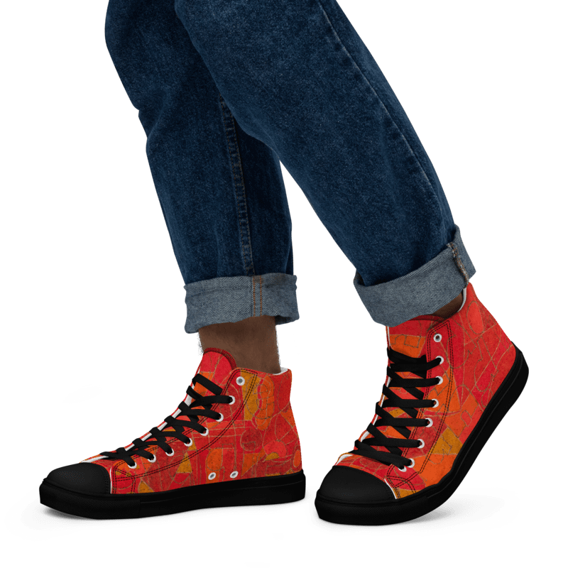 Boondoggled Men's High Top Canvas Shoes product image (3)
