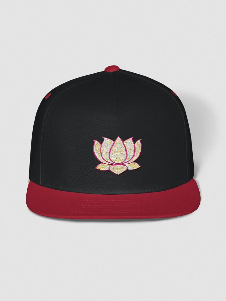 Golden Lotus Snapback Cap product image (1)