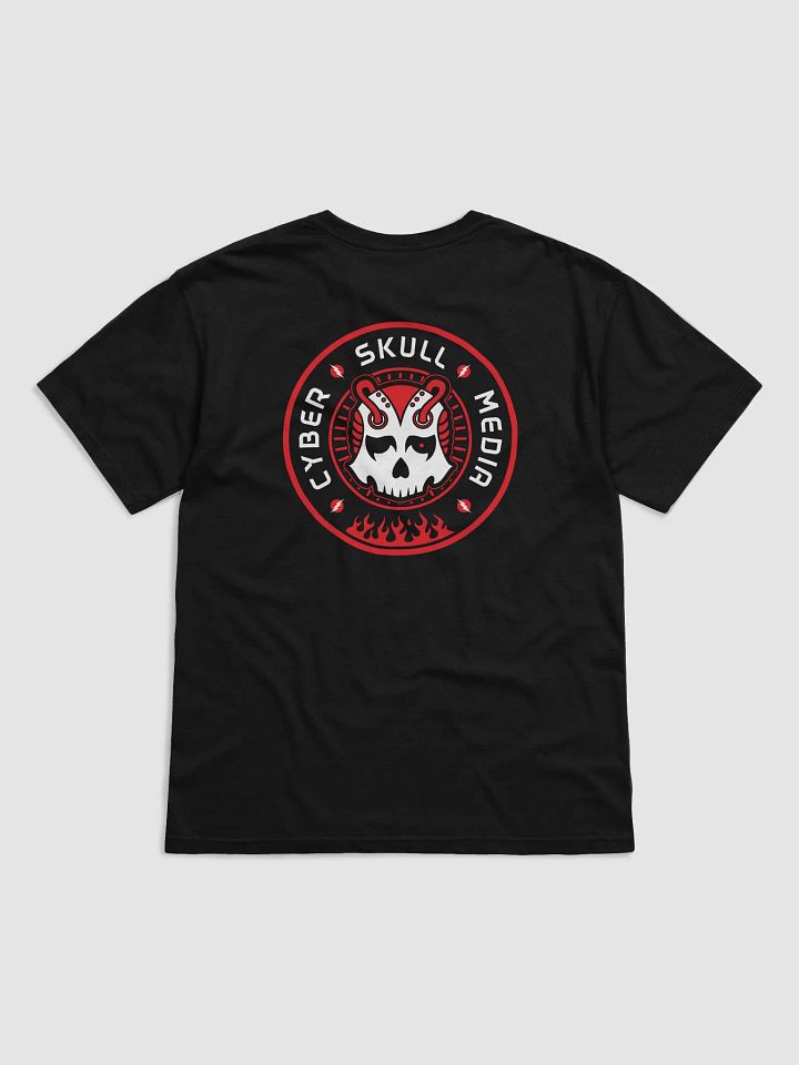 Cyber Skull Media Logo Tee v2 (Premium) product image (2)