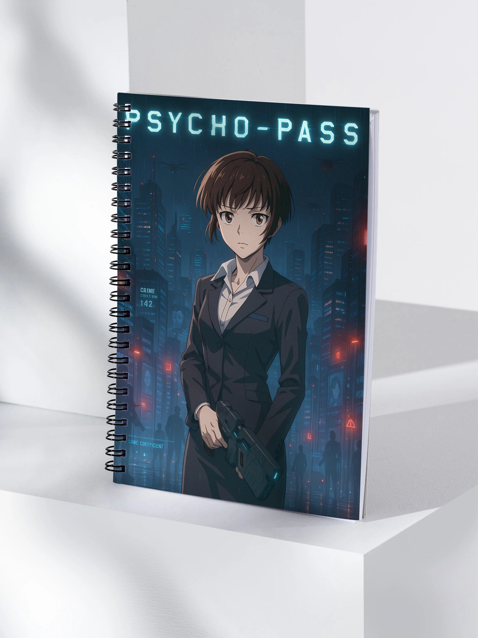 Psycho-Pass – Akane Tsunemori City Enforcer Spiral Notebook product image (4)