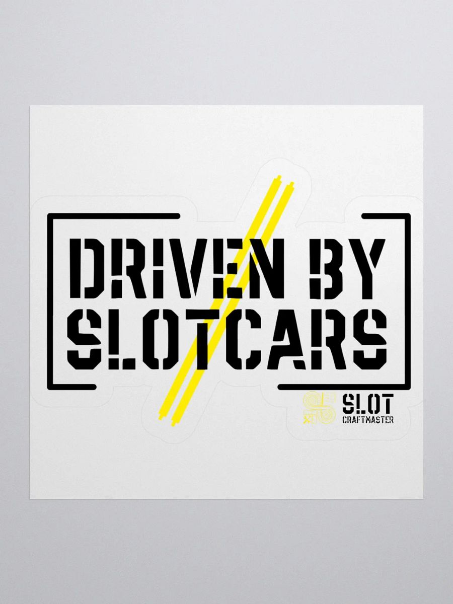 Driven By SlotCars Sticker product image (3)