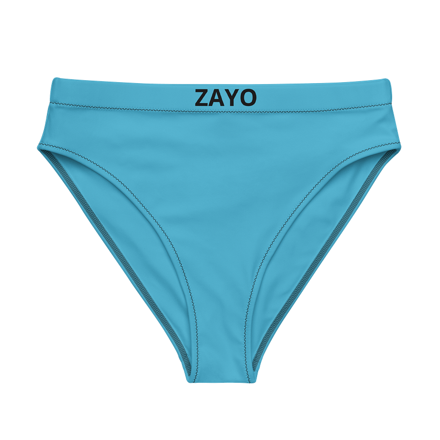 ZAYO All-Over Print Recycled High Waisted Bikini Bottom product image (2)