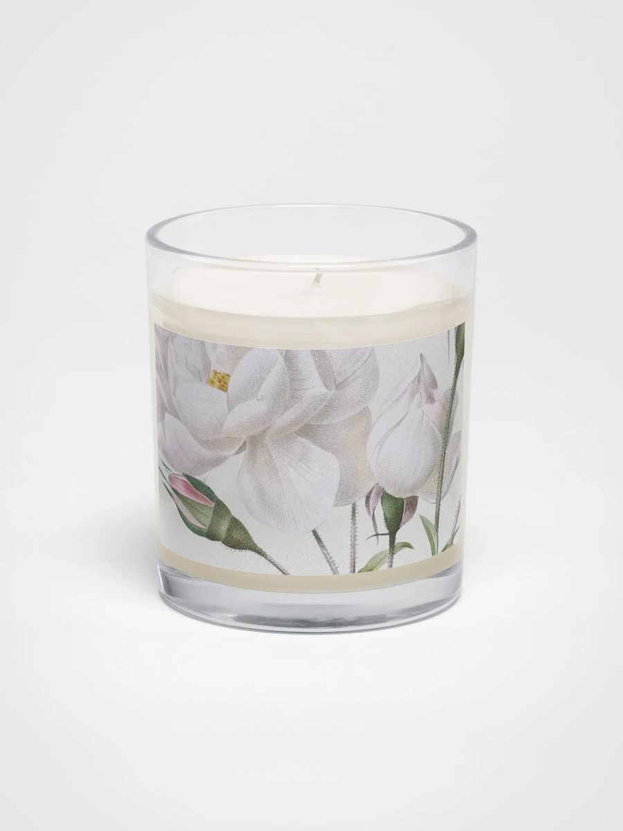 White Flowers. Soy Wax Candle product image (3)