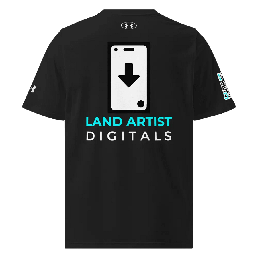Land Artist Digitals Athletic T-Shirt product image (3)