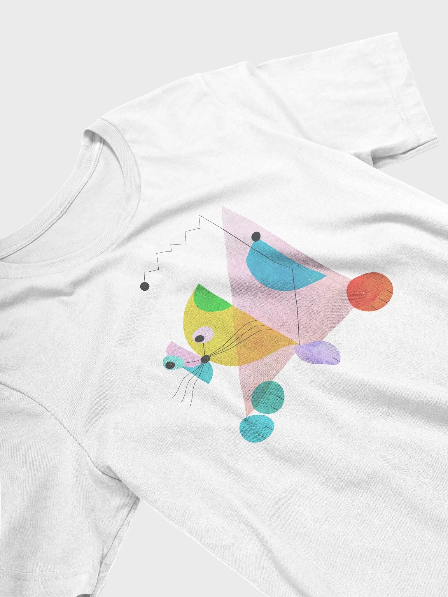 Grid Lightweight Unisex T-Shirt product image (3)