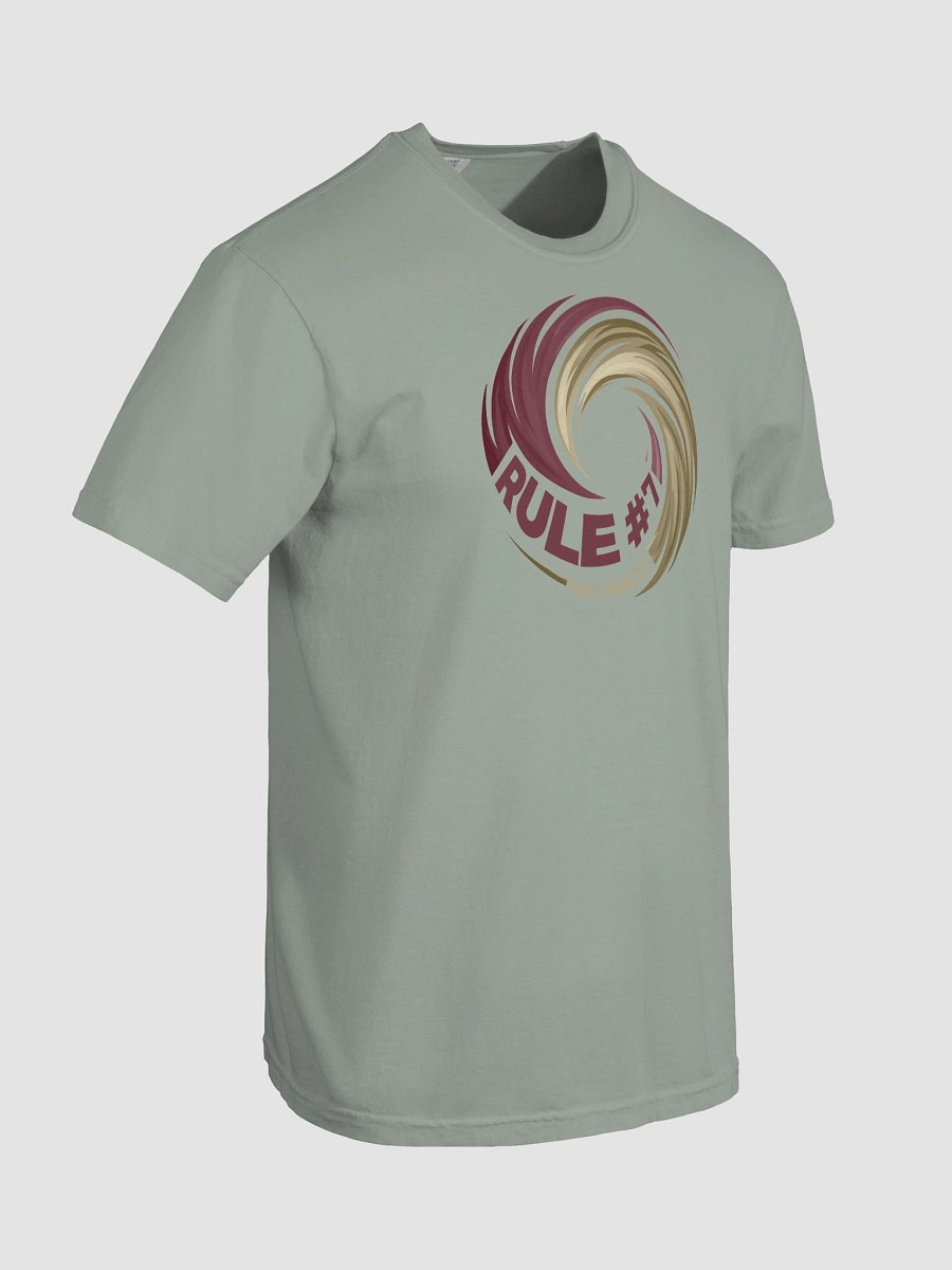 Rule #7 Men's Comfort Tee Garnet and Gold product image (72)