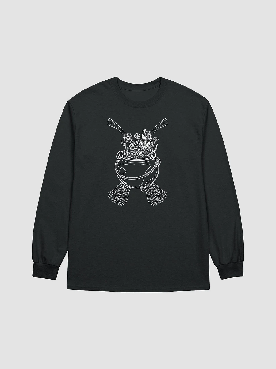 Henbane Coven Crest Cotton Long Sleeve T-Shirt product image (1)