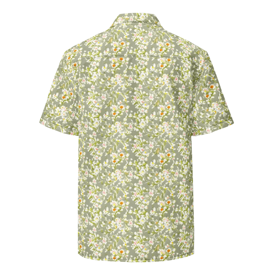 Floral Pattern Primrose Flowers Hawaiian Shirt product image (2)