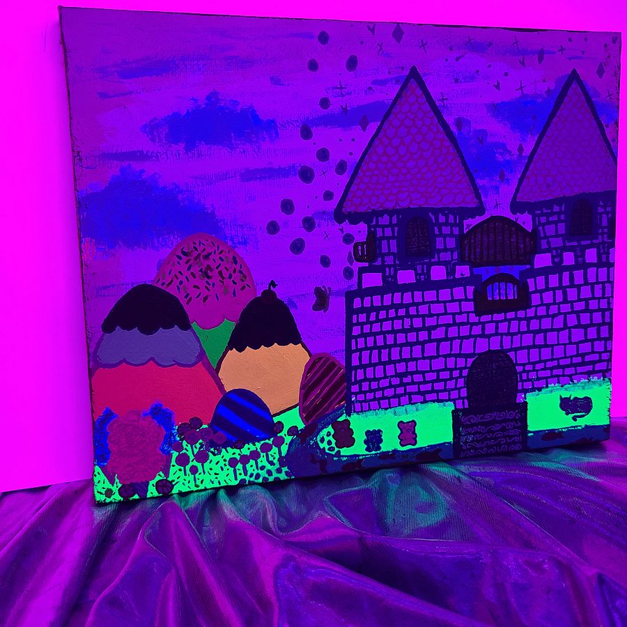 Kandi Kingdom - 8x10 painting on canvas product image (4)