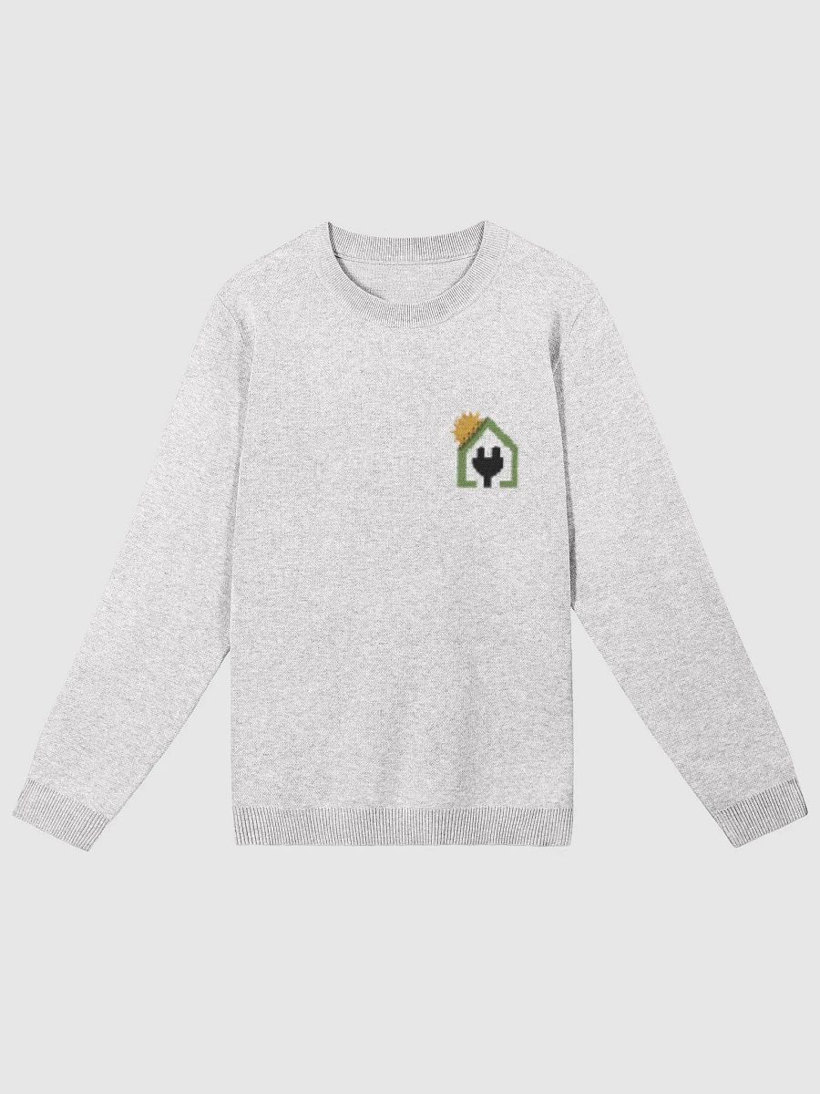 Plug It In Solar High-Quality Knitted Crewneck Sweater (Classic Fit) product image (3)