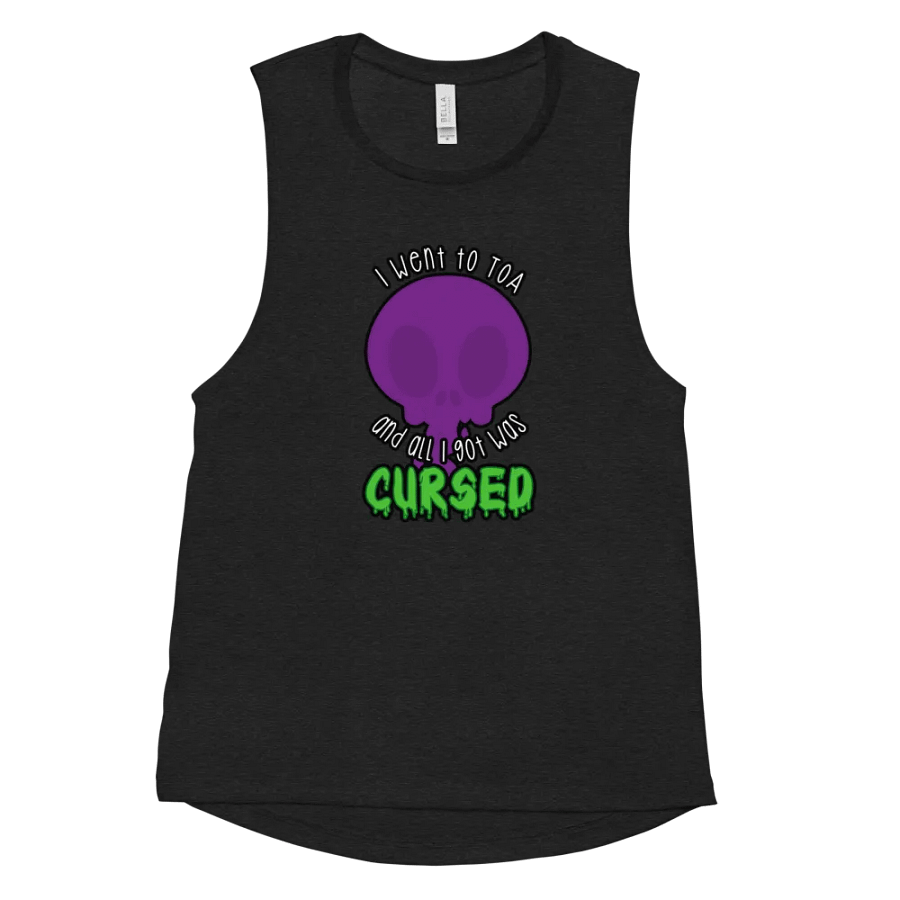 All I Got Was Cursed - Demon Hunter - Women's Style Muscle Tank product image (12)