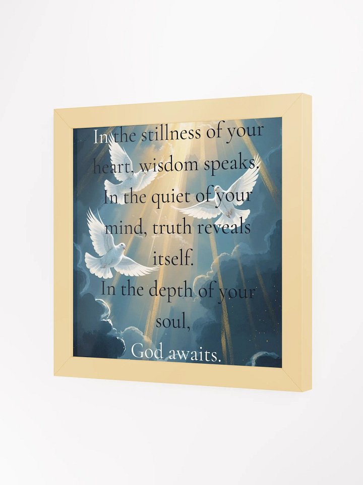 Golden Serenity Framed Art product image (3)