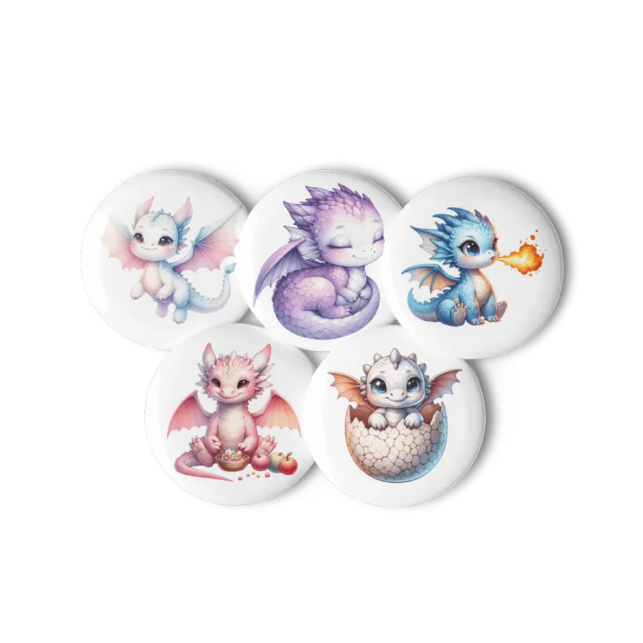 Dragon Pin Buttons product image (11)