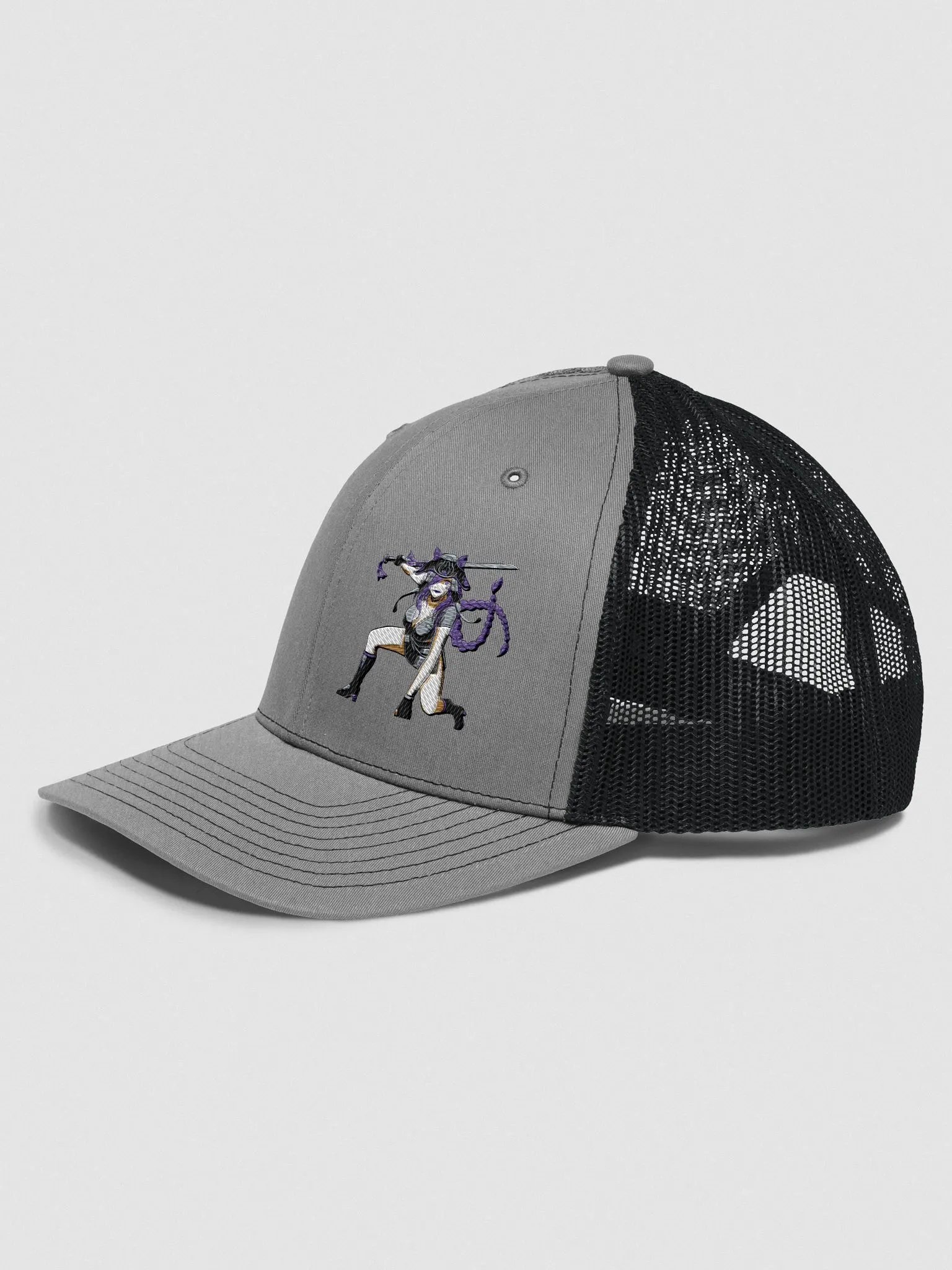 Trucker Glyph Hat - Heather / Black product image (2)