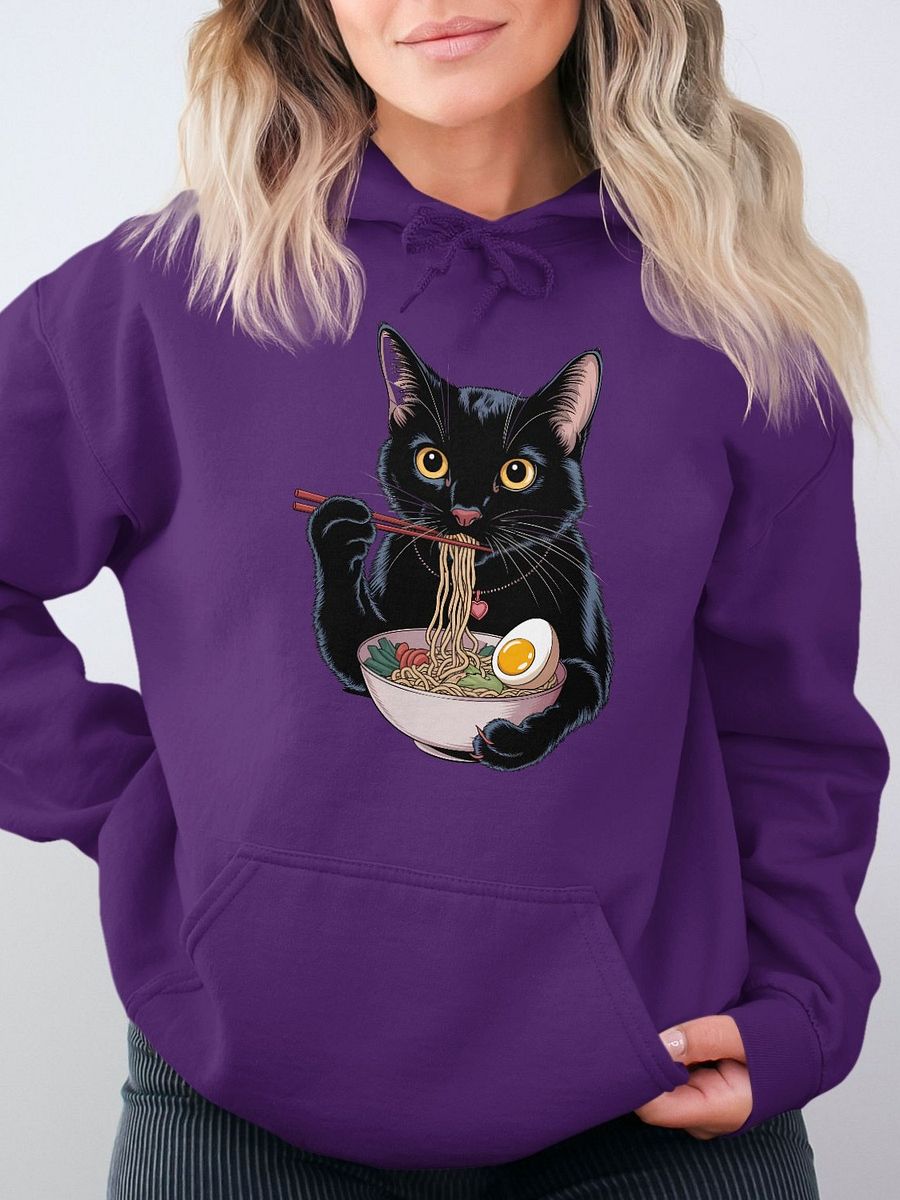 Noodlicious Cat Hoodie product image (3)