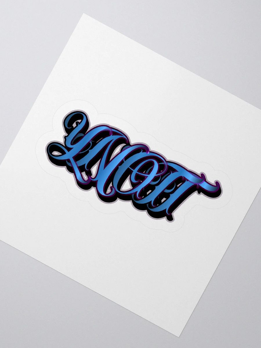 YNOTT GRADIENT TYPOGRAPHY STICKERS product image (3)