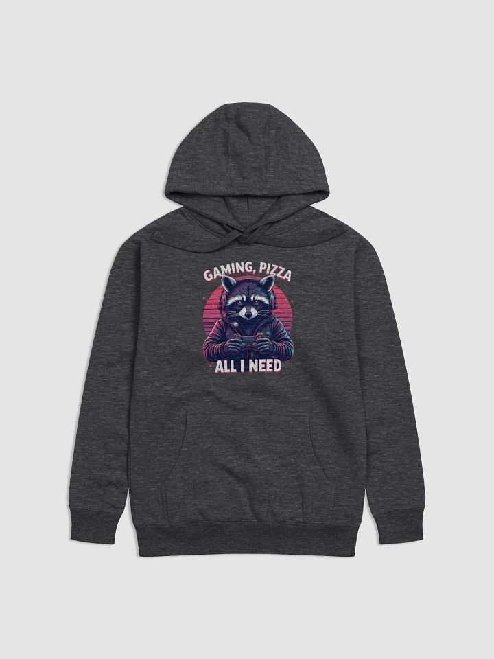 Gamer Raccoon Unisex Hoodie product image (2)