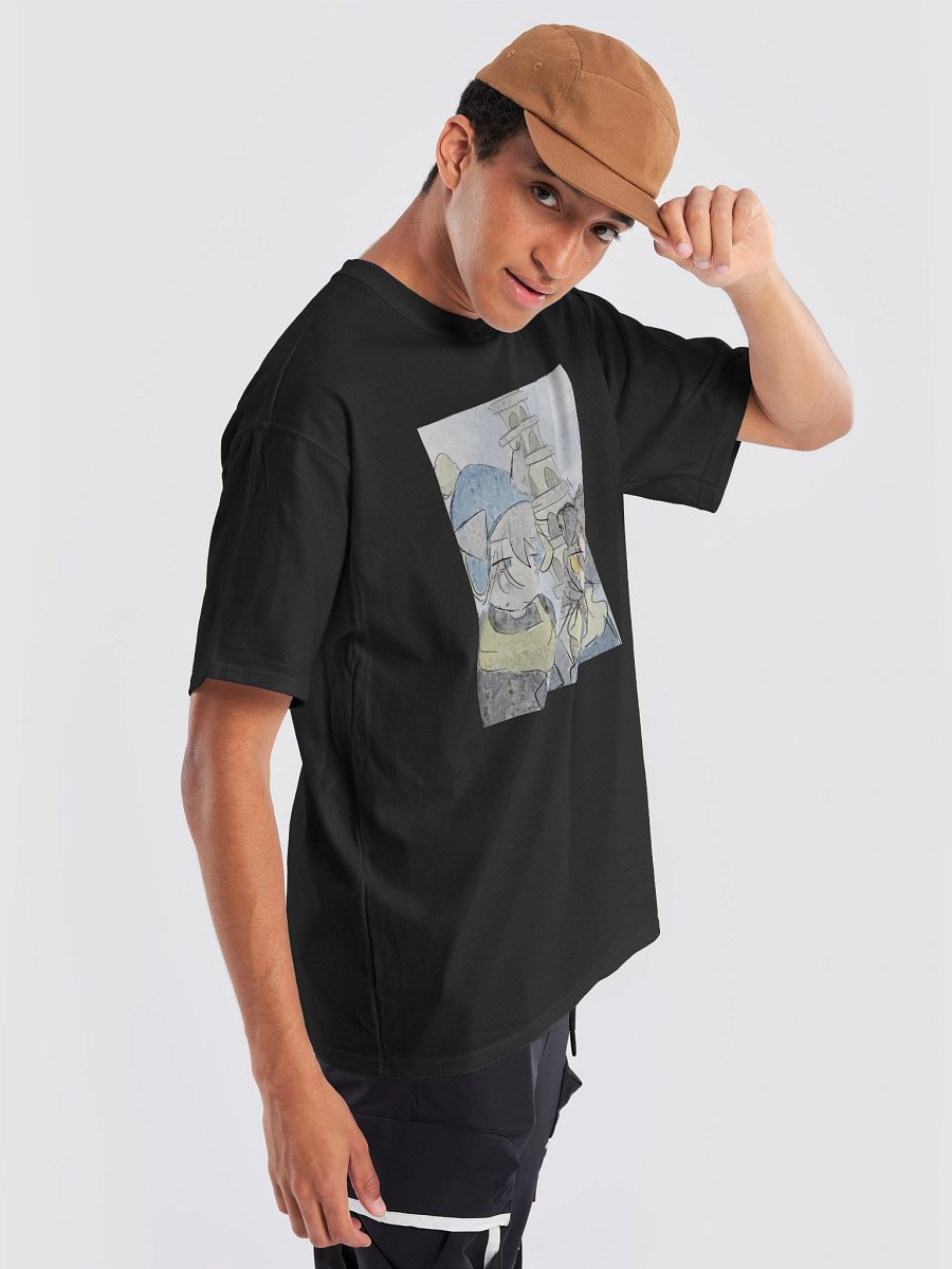 Grey hound and the black-coated retriever Vacation T-shirt product image (7)