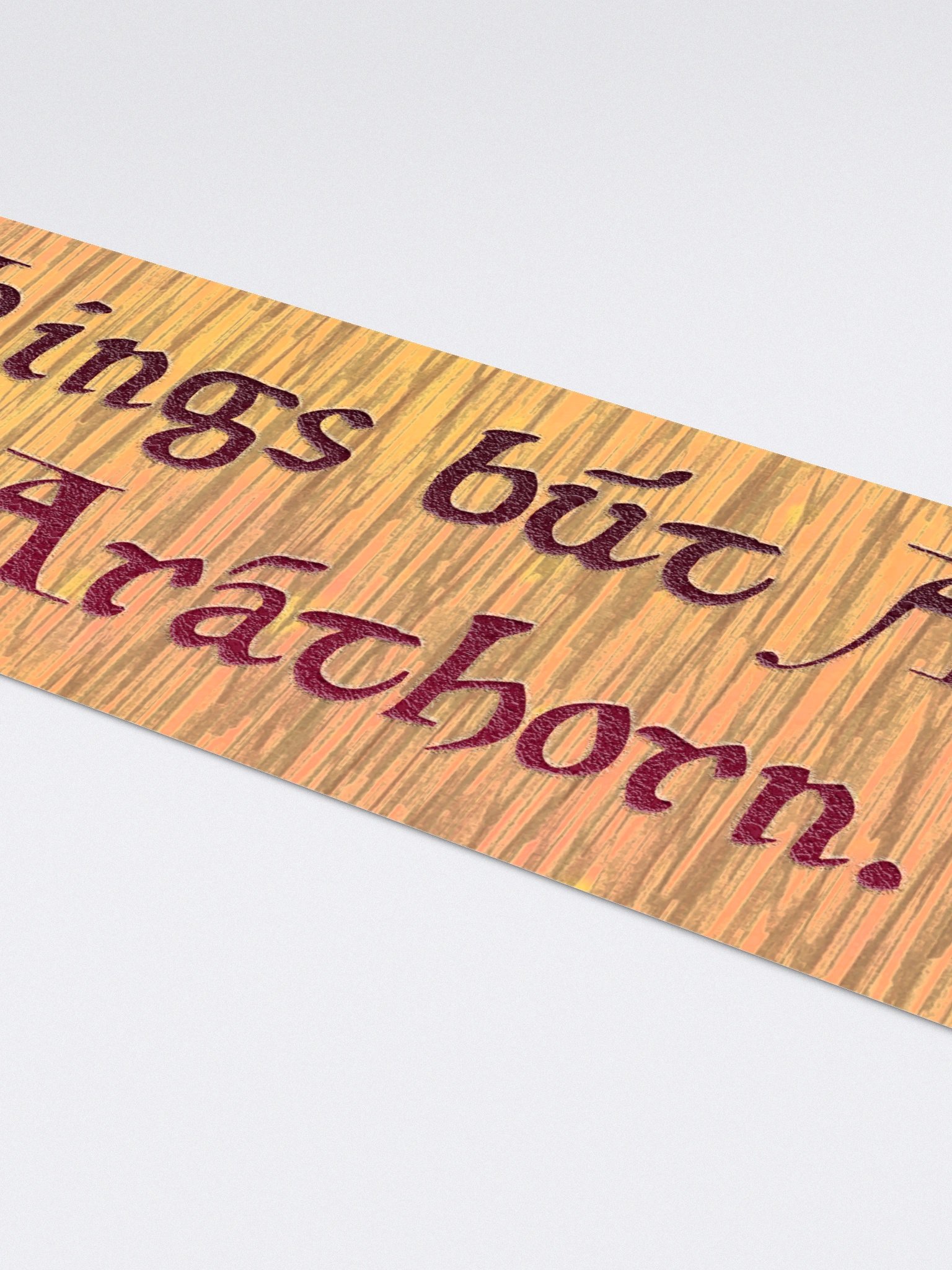 No Kings Bumper Sticker product image (4)