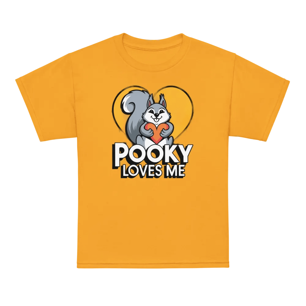 Pooky's Loveable Squirrel Youth Tee product image (7)