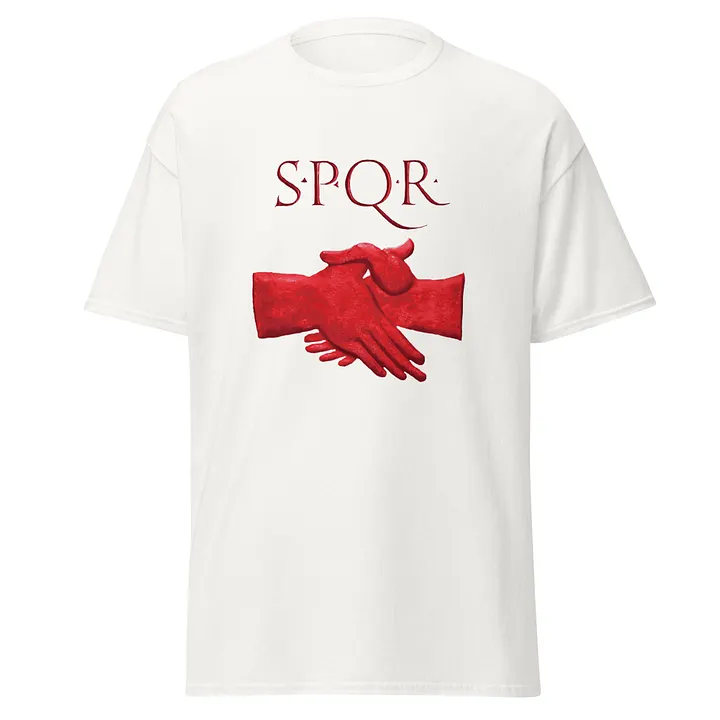 SPQR Handshake Authentic Roman Art from 1st to 3rd centuries AD, T-shirt product image (5)