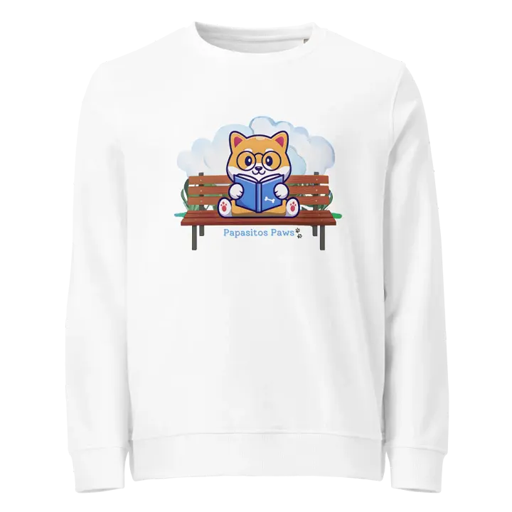 PAPASITOS PAWS BOOKISH BUDDY SWEATSHIRT product image (2)