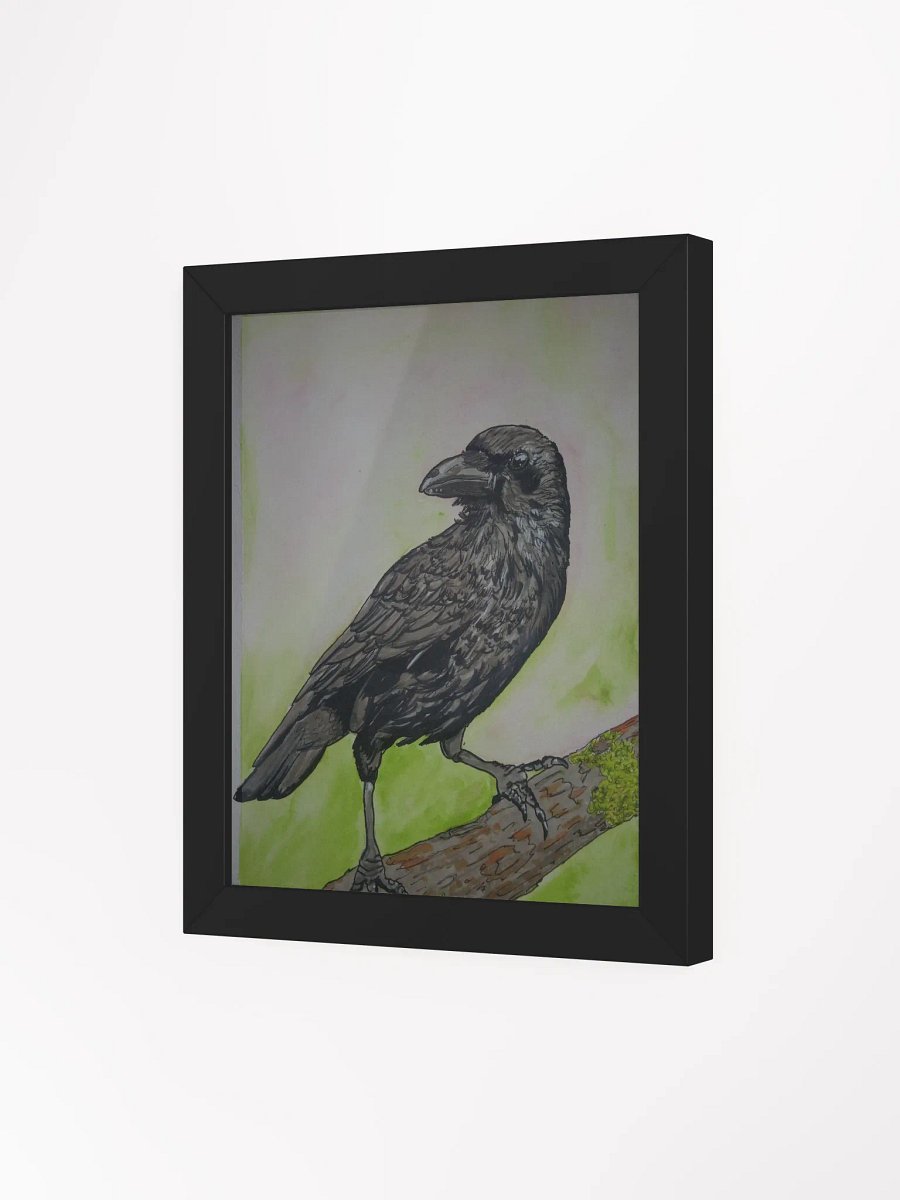 Corvid Series [00] Carrion crow framed print product image (3)